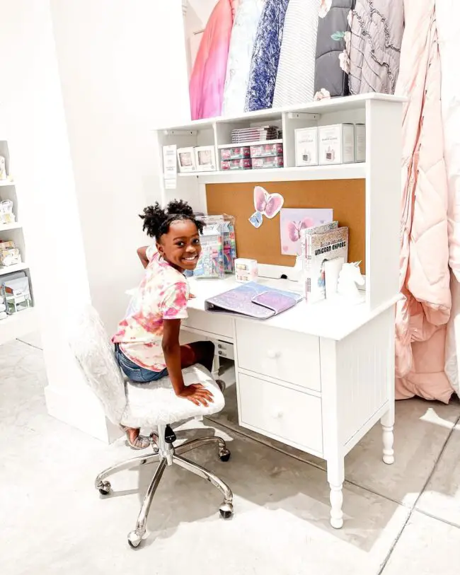 Bright and Organized Workspace for Scholars