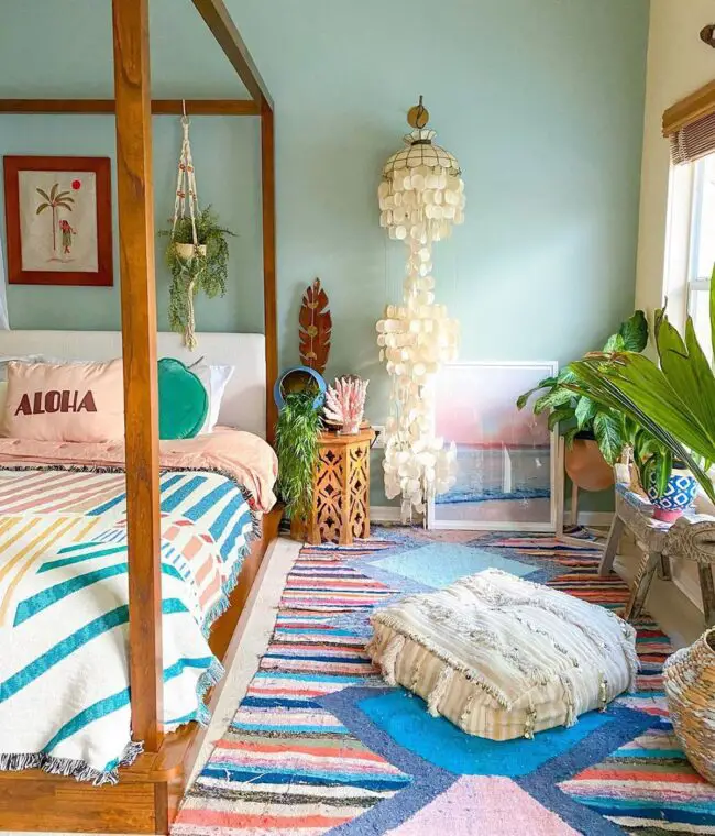 A Colorful Boho Escape for the Soul