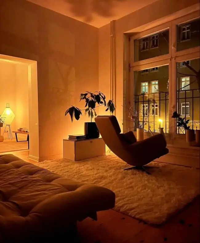 Inviting Living Room Warmth