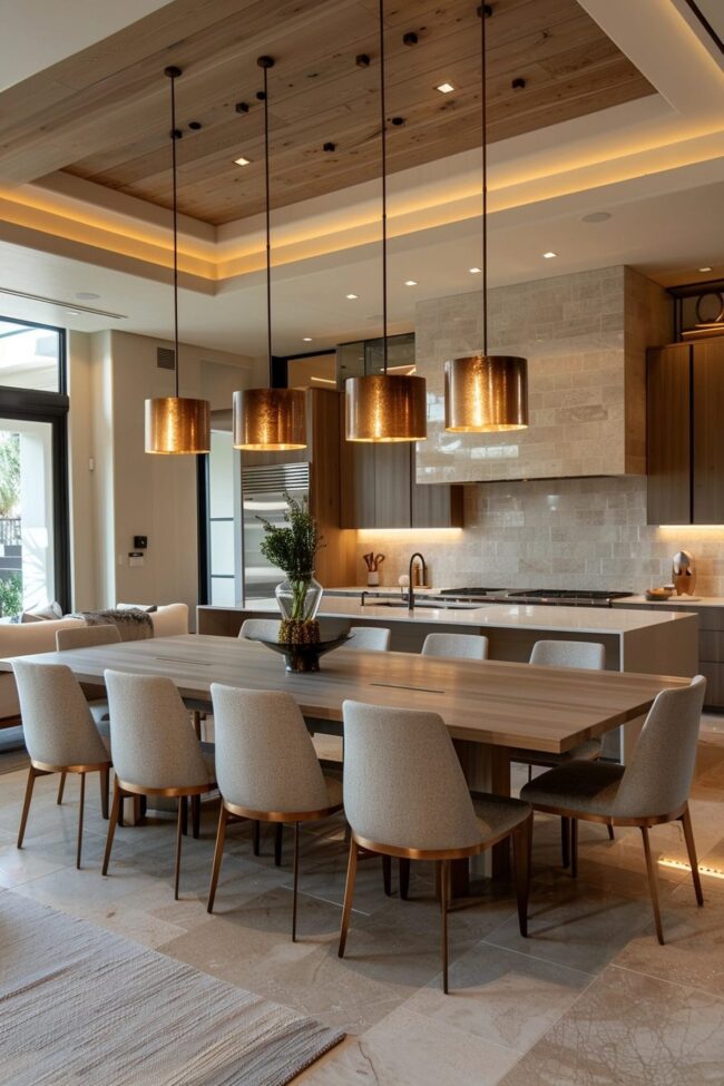 Kitchens Featuring Built-In Dining Spaces