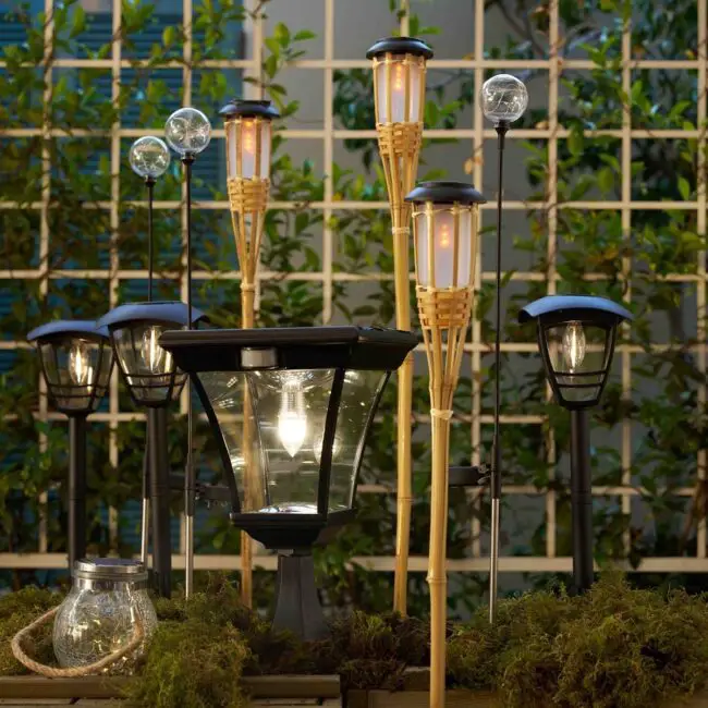 Eclectic Lighting for Garden Magic