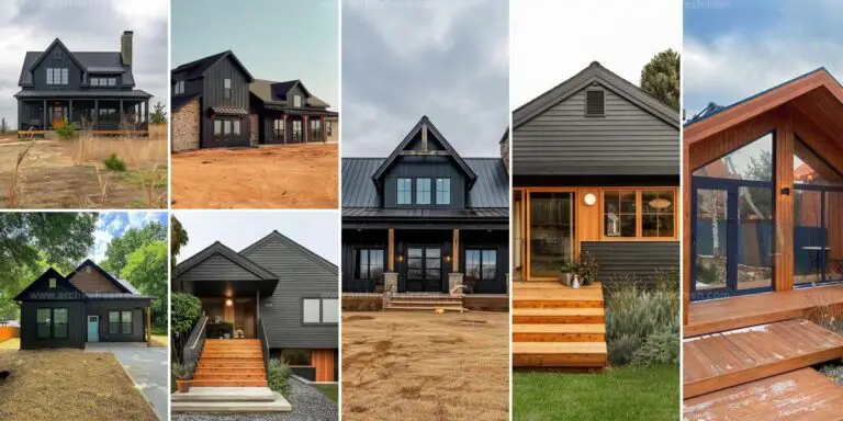 Best Black and Cedar House Ideas